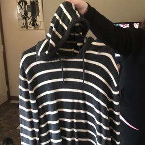 Clean knit sweater hoodie